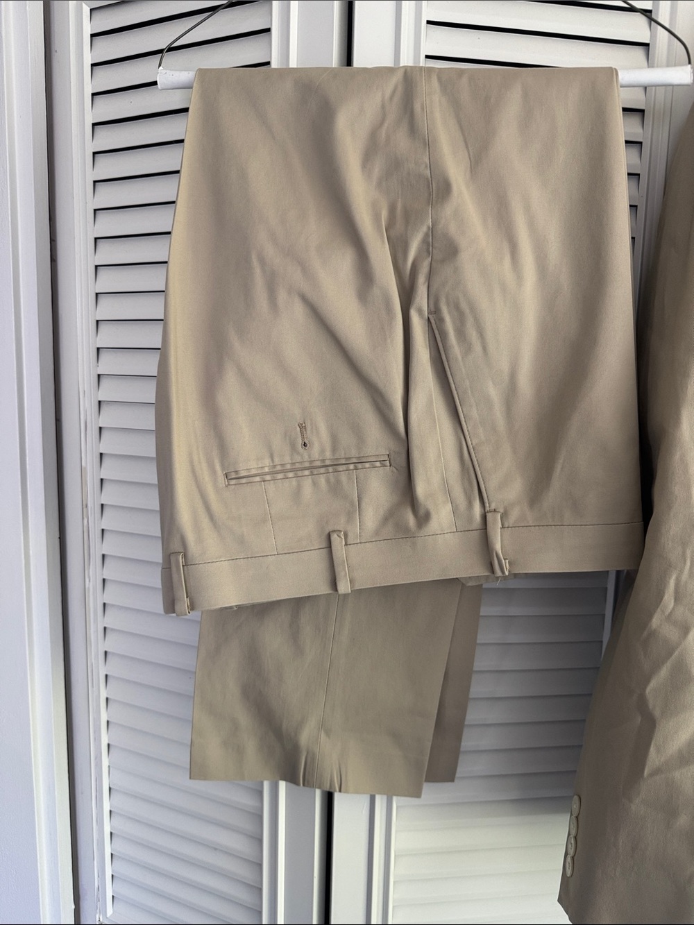 Ralph Lauren Tan Cotton Suit - Picture 2 of 8